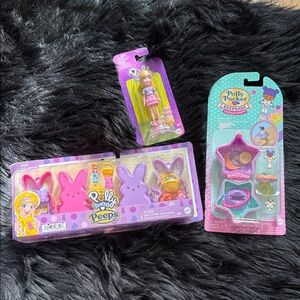 Polly Pocket Easter Peeps Doll Set, Keepsake Collection & Doll